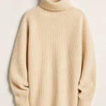 H&M Women's Ribbed Turtleneck Sweater