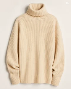 H&M Women's Ribbed Turtleneck Sweater