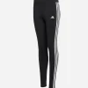 Adidas Girls' Essentials 3-Stripes Leggings