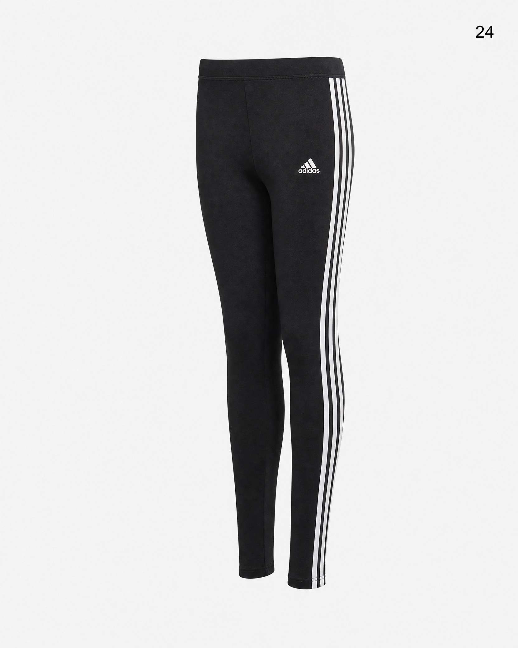 Adidas Girls' Essentials 3-Stripes Leggings