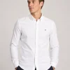 Tommy Hilfiger Men's Slim Fit Oxford Shirt White
