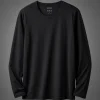 Uniqlo HEATTECH Crew Neck Long-Sleeve T-Shirt Men's